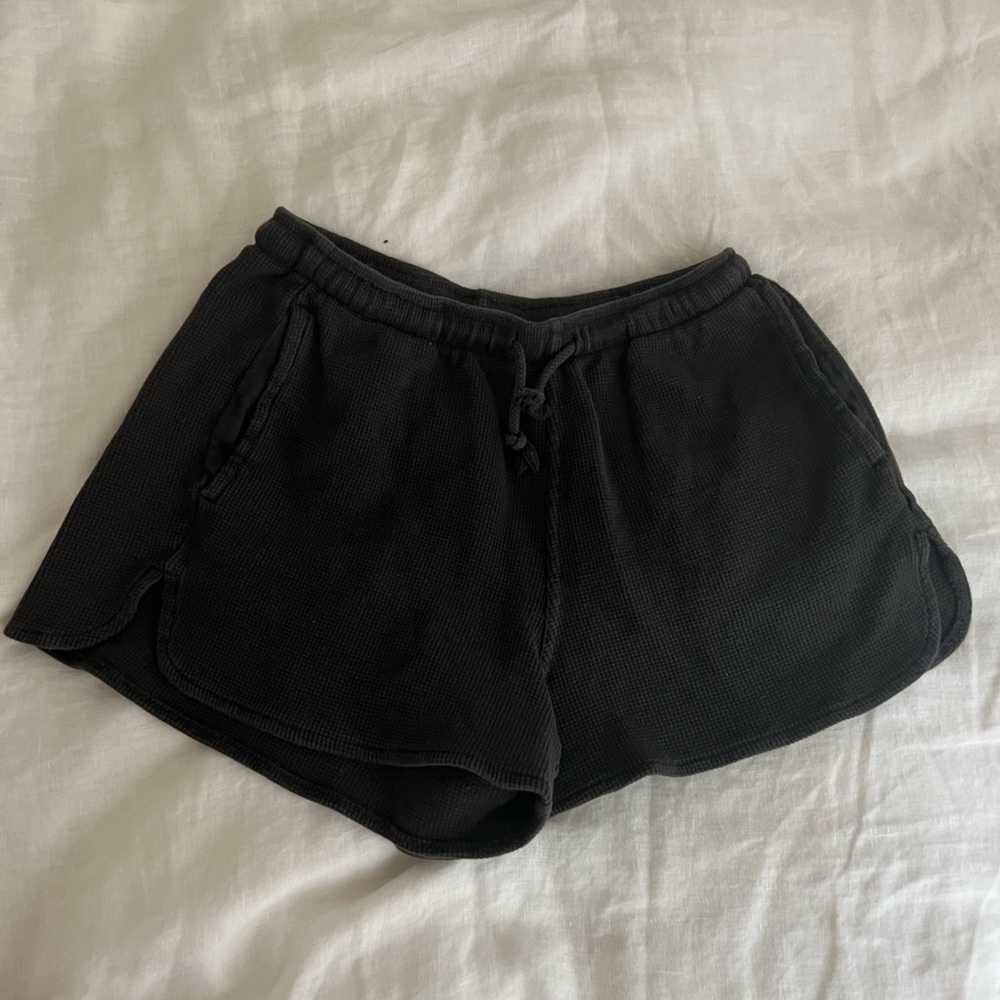 Black Brandy Melville sweat shorts